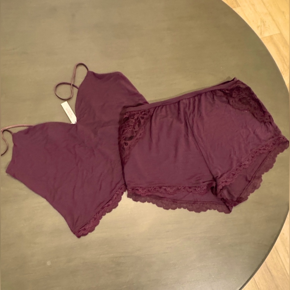 NWT - cropped cami pj set